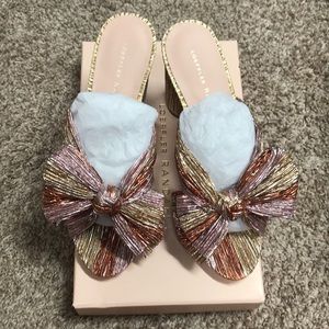 SOLD Loeffler Randall “Penny” Bow Sandals